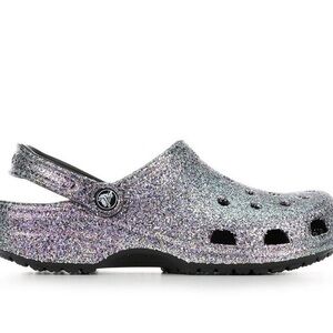 Classic glitter crocs